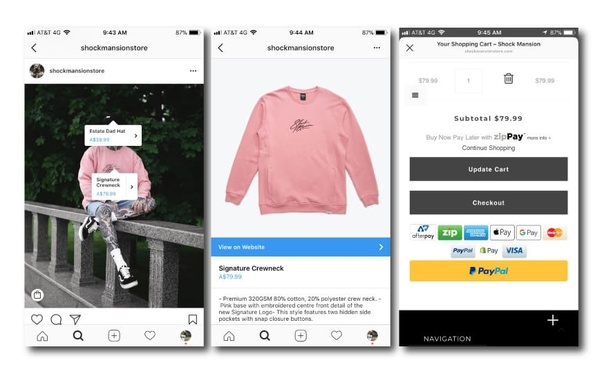 product tagging instagram stories