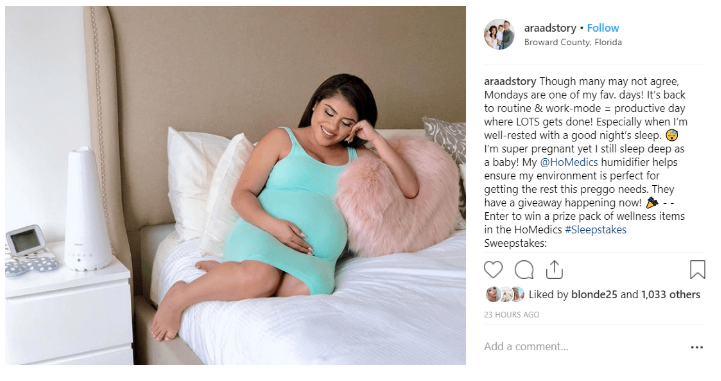 instagram giveaway