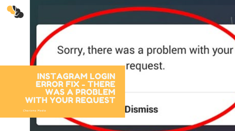 Facebook and Instagram not logging in. Stating Your Request