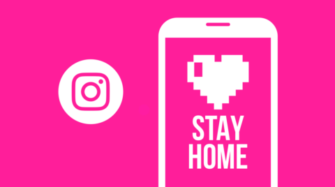 instagram stay at home