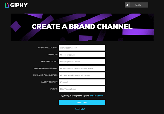 verified brand on giphy