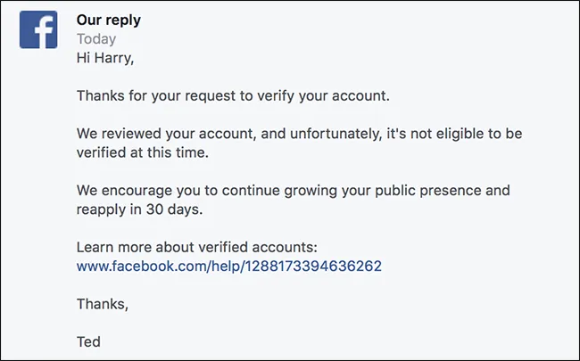 How to Verify Your Facebook Account