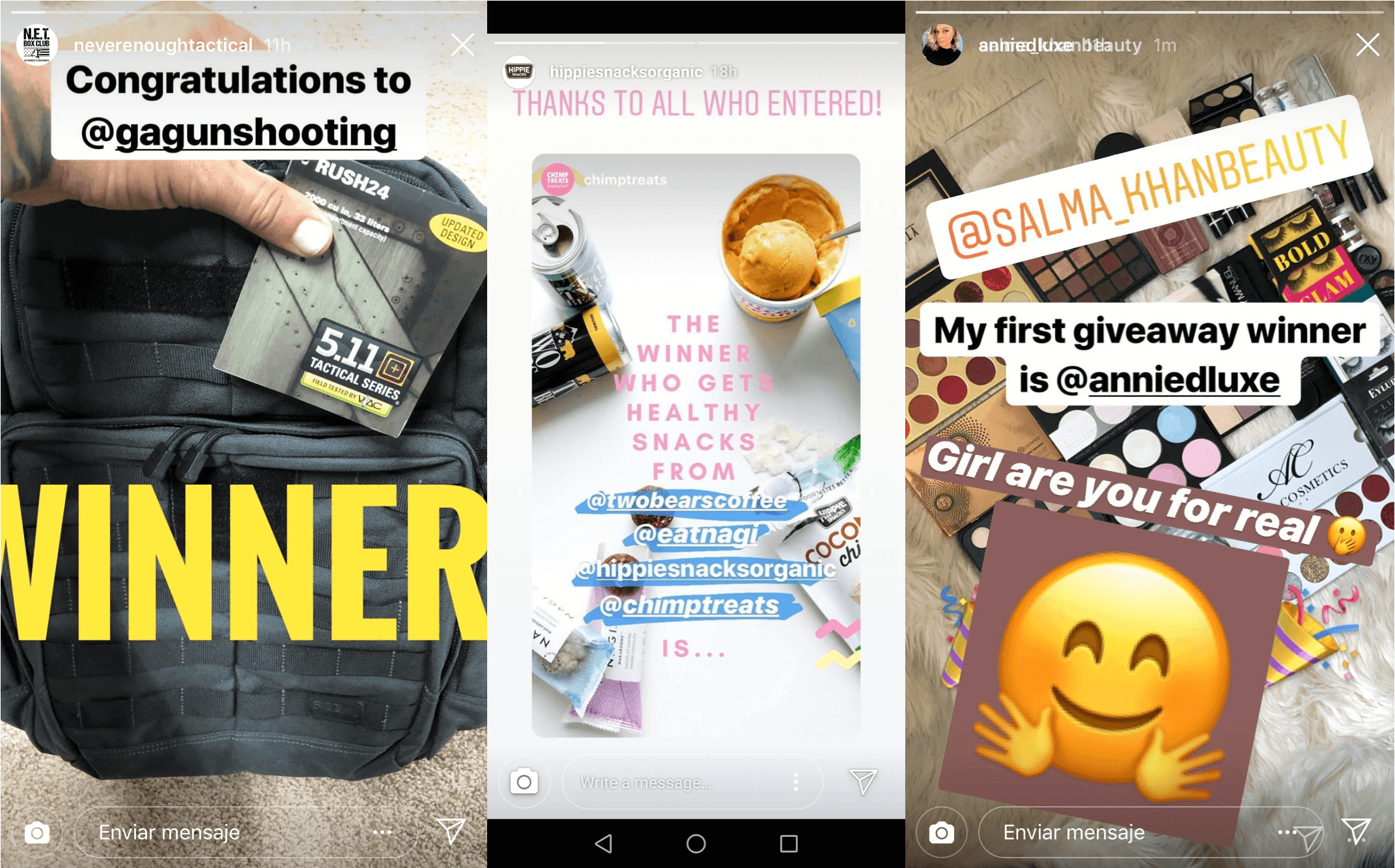 instagram giveaway tips