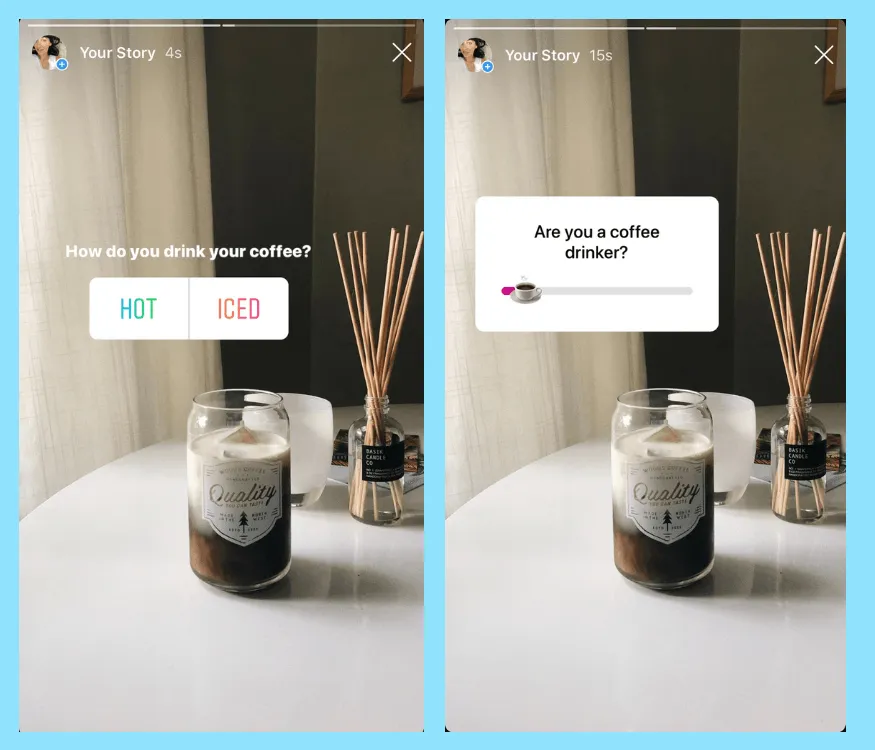 creative use for Instagram Story Polls