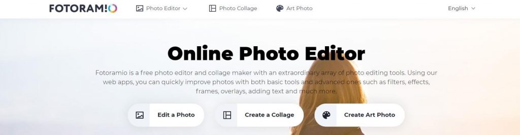 Fotoramio: Photo Editor Online